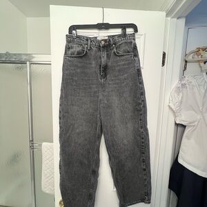 We The Free Washed Black Boyfriend Jeans